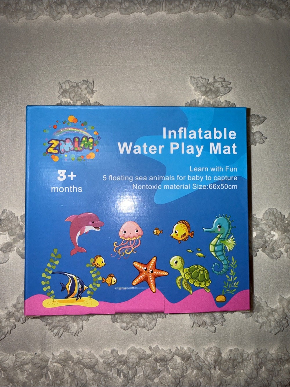 Inflatable Water Play Mat for Kids - Blue